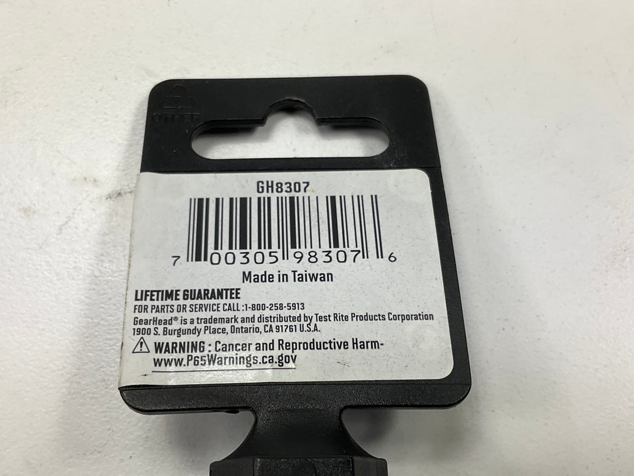 Gearhead GH8307 1/2 Drive 6PT 6 Point Deep Socket, 7/8''