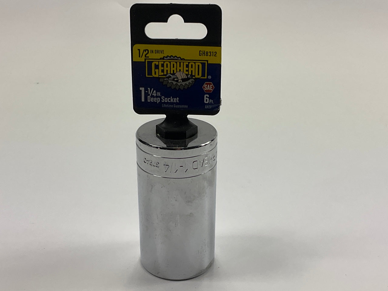 Gearhead GH8312 1/2'' Drive X 1-1/4'' Deep SAE 6PT Socket