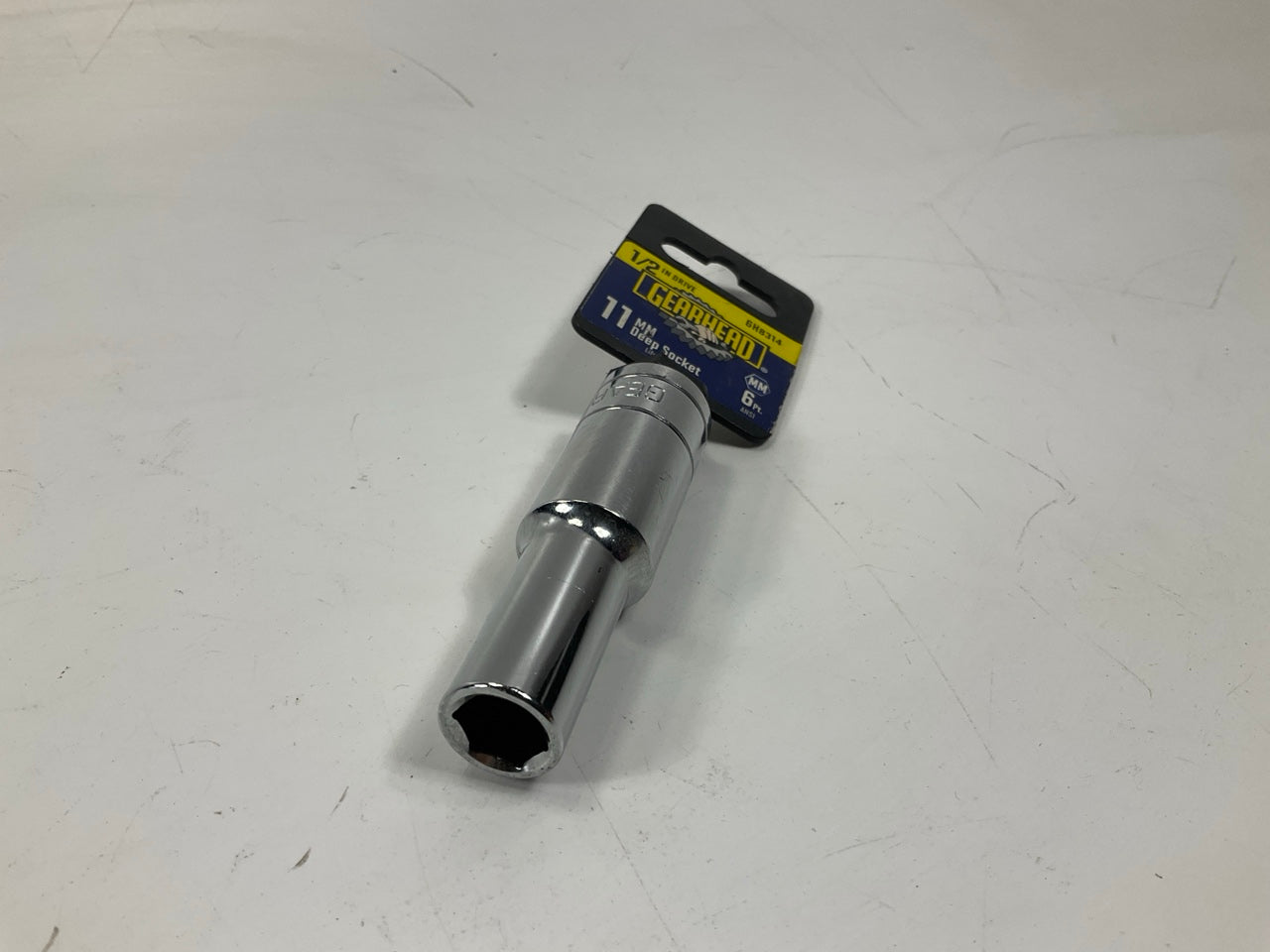 Gearhead GH8314 1/2'' Drive, 6 Point, 11mm Metric Deep Socket