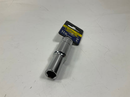 Gearhead GH8314 1/2'' Drive, 6 Point, 11mm Metric Deep Socket