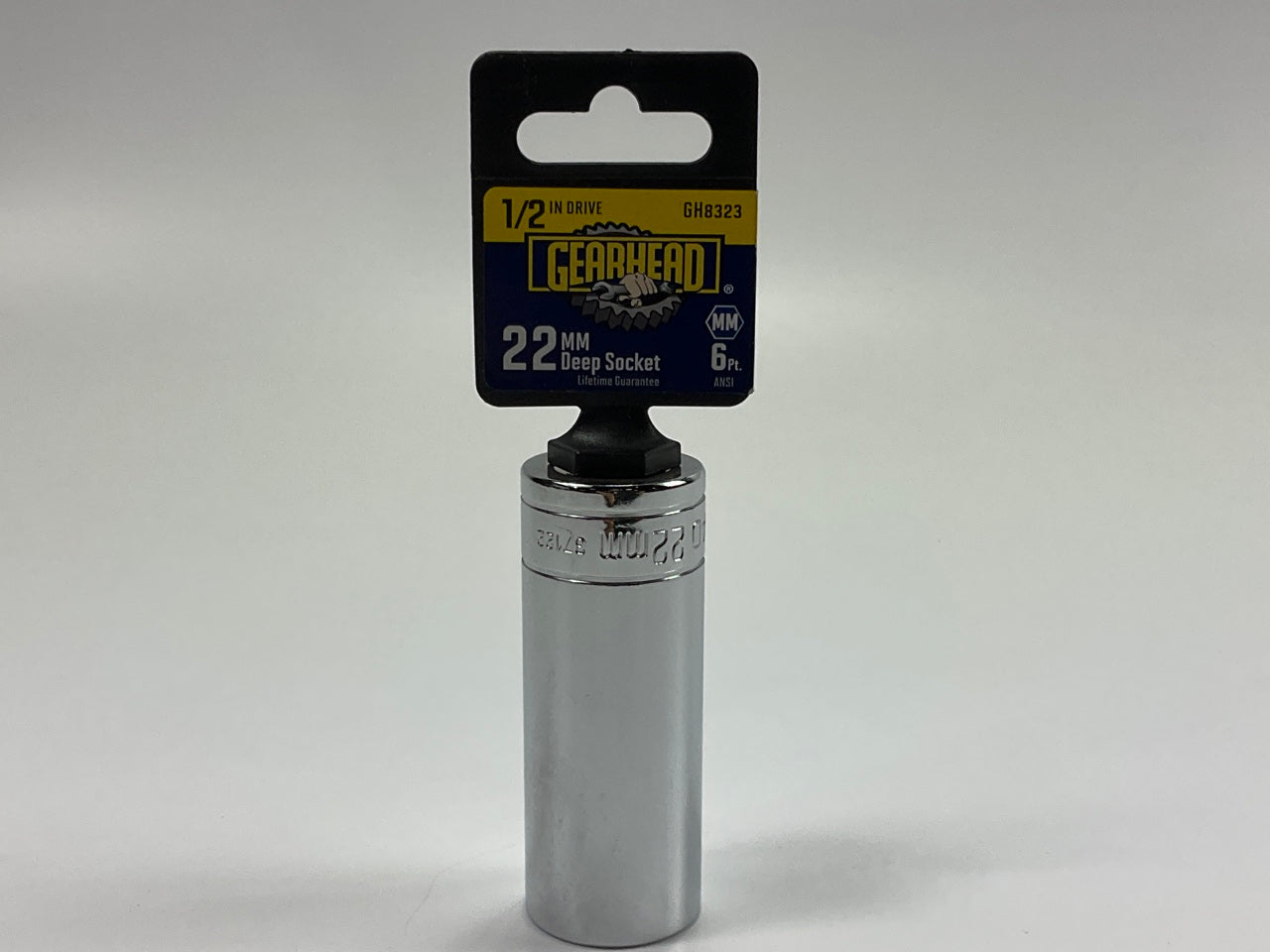 Gearhead GH8323 1/2'' Drive X 22mm Deep, 6PT Socket