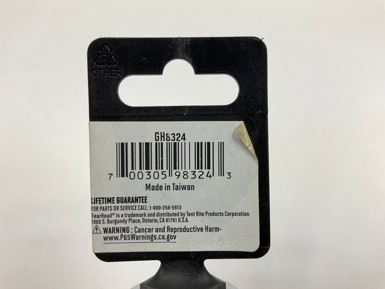 Gearhead GH8324 23mm Deep Socket, 6 Point, 1/2'' Drive
