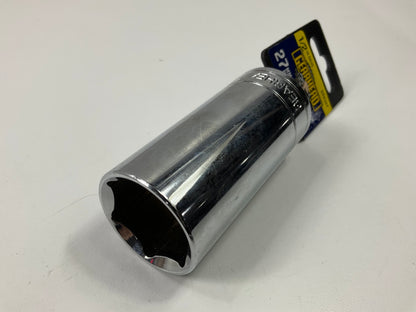 Gearhead GH8327 27mm Deep Socket, 6 Point, 1/2'' Drive
