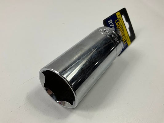 Gearhead GH8327 27mm Deep Socket, 6 Point, 1/2'' Drive