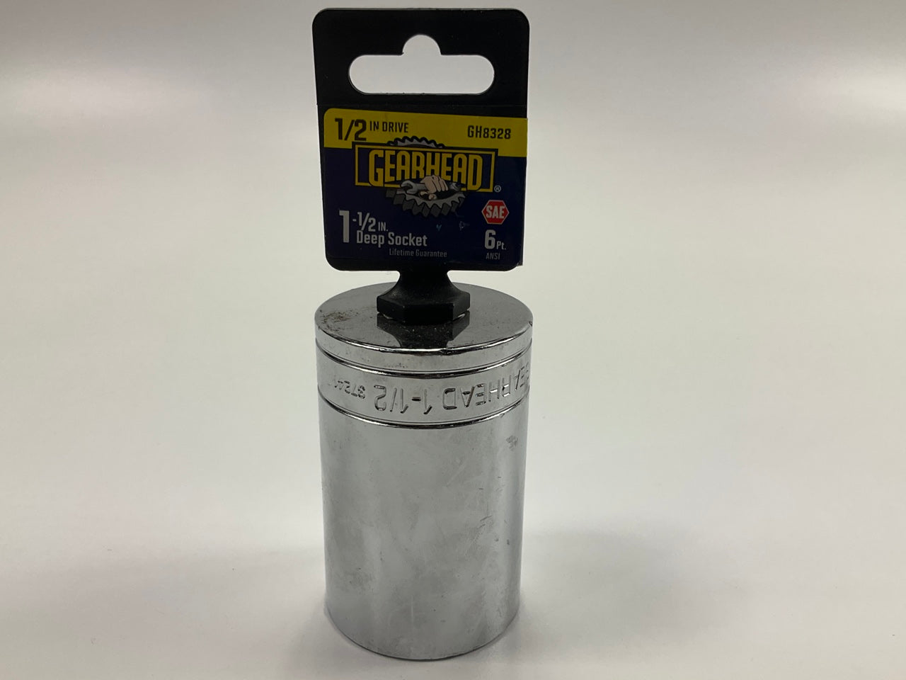 Gearhead GH8328 1/2'' Drive X 1-1/2'' Deep SAE 6PT Socket