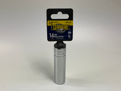 Gearhead GH8330 1/2'' Drive X 14mm Deep Impact Socket, 6 Point
