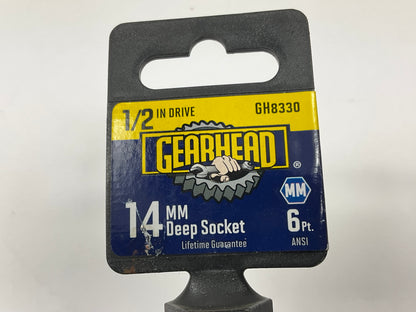 Gearhead GH8330 1/2'' Drive X 14mm Deep Impact Socket, 6 Point