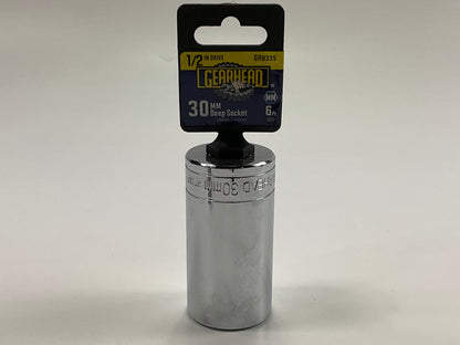 Gearhead GH8335 1/2'' Drive X 30mm Deep, 6PT Socket