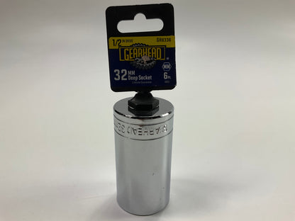 Gearhead GH8336 1/2'' Drive X 32mm Deep, 6PT Socket