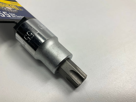 Gearhead GH8362 T-55 Star Bit Socket, 1/2'' Drive