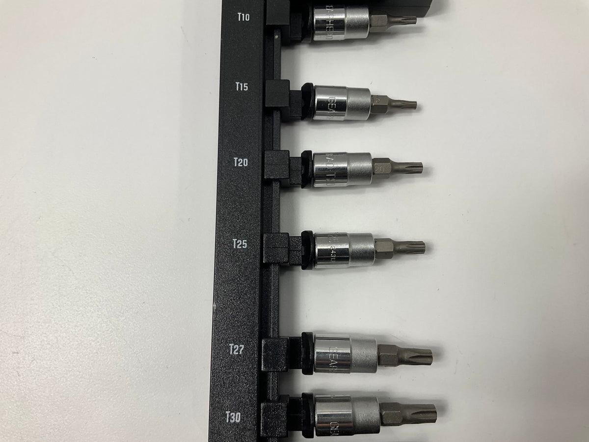 Spark Bit Gearhead GH8371 1/4'' Drive Star Bit Torx Socket Set- 6 Piece – Spark ...