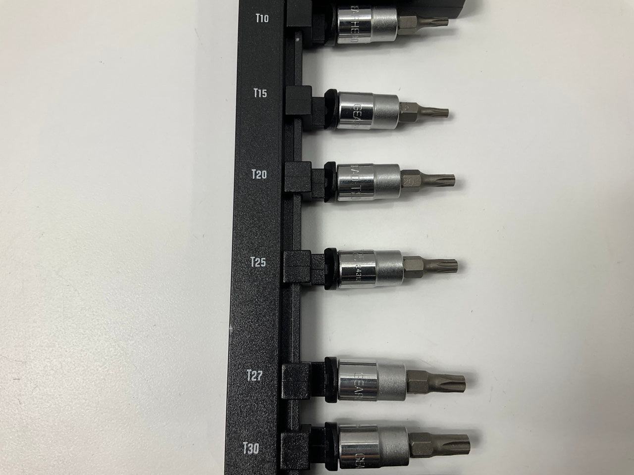 Gearhead GH8371 1/4'' Drive Star Bit Torx Socket Set- 6 Piece