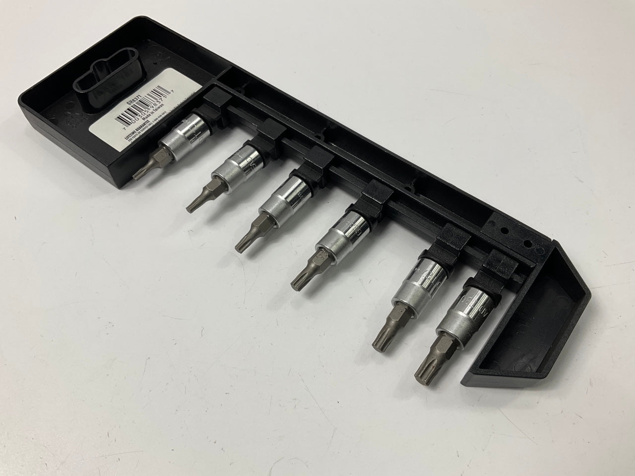 Gearhead GH8371 1/4'' Drive Star Bit Torx Socket Set- 6 Piece