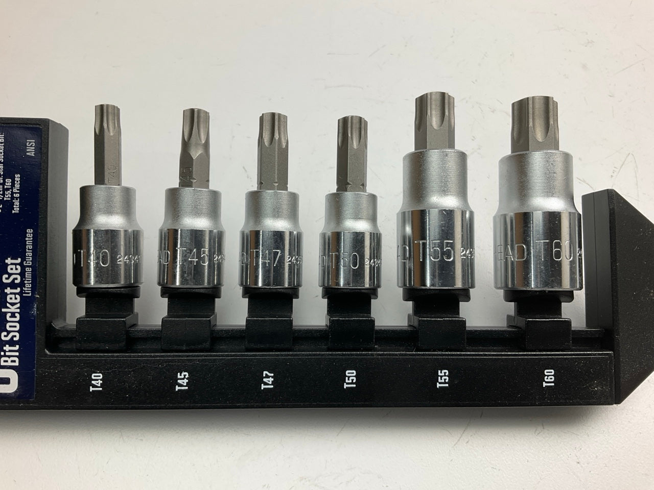 Gearhead GH8373 3/8'' & 1/2'' Drive Star Bit Socket Set, 6-Piece
