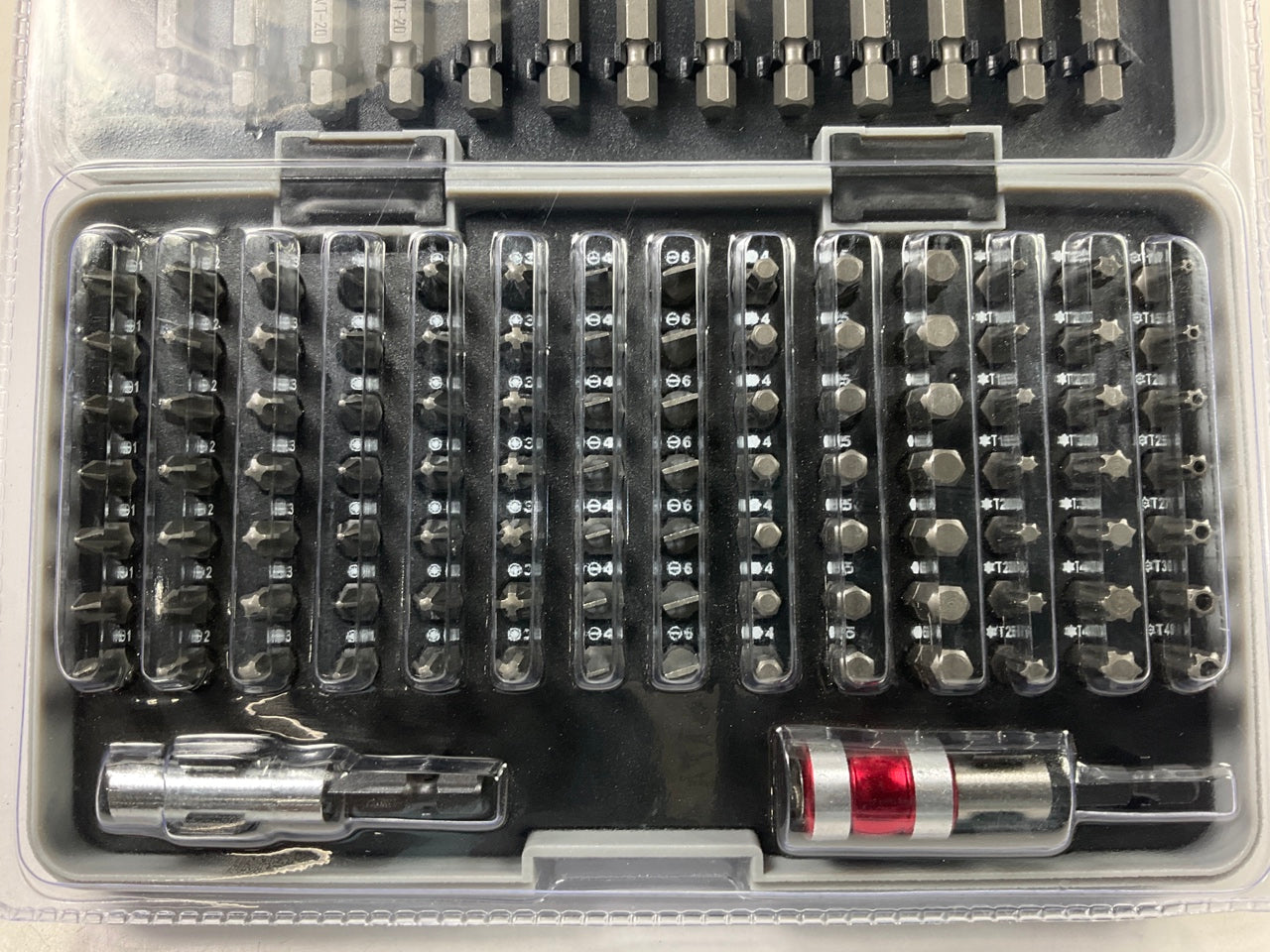 Gearhead GH8377 1/4'' X 1'' & 3'' Long 113-Piece Screwdriver Bit Set