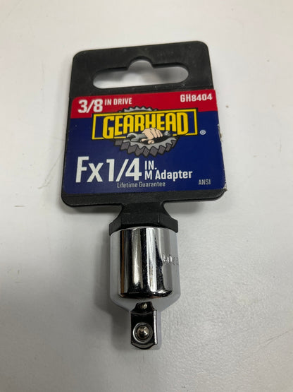 Gearhead GH8404 Female 3/8'' To Male 1/4'' Socket Drive Adapter