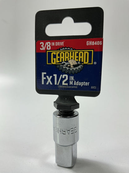 Gearhead GH8406 3/8'' Drive To 1/2'' Socket Adapter
