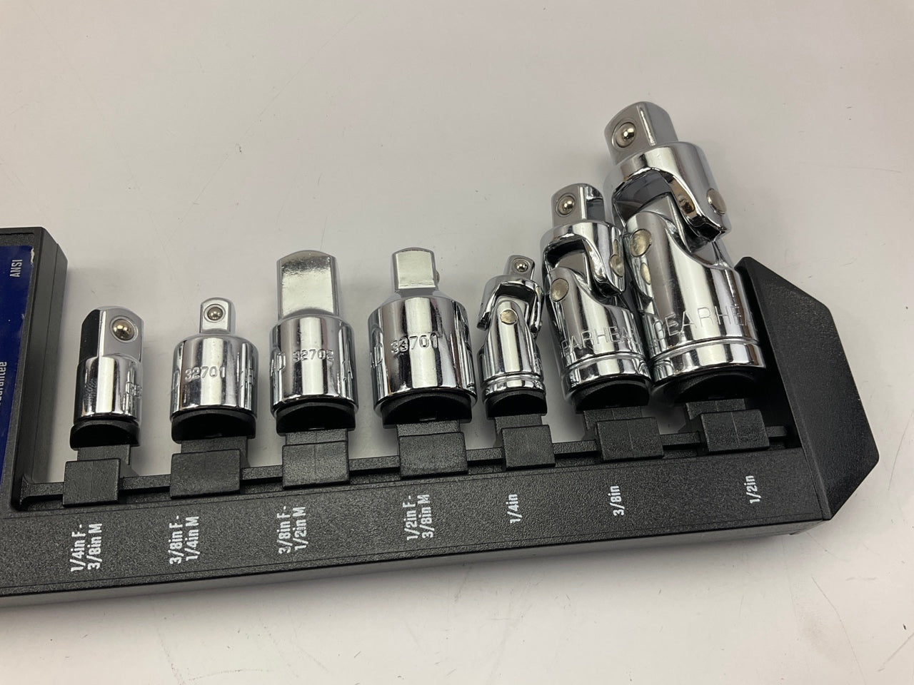 Gearhead GH8410 Socket Adapter & Universal Joint, 7-Piece