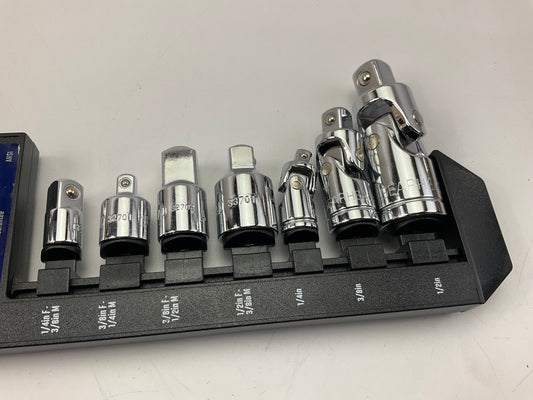 Gearhead GH8410 Socket Adapter & Universal Joint, 7-Piece