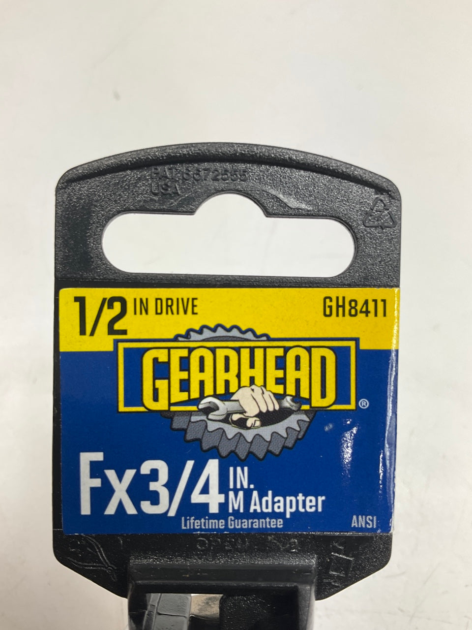 Gearhead GH8411 1/2'' Drive To 3/4'' Socket Drive Adapter