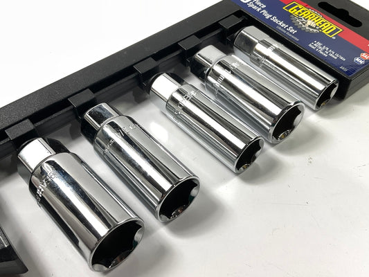 Gearhead GH8550 3/8'' Drive Spark Plug Socket Set, 5-Piece