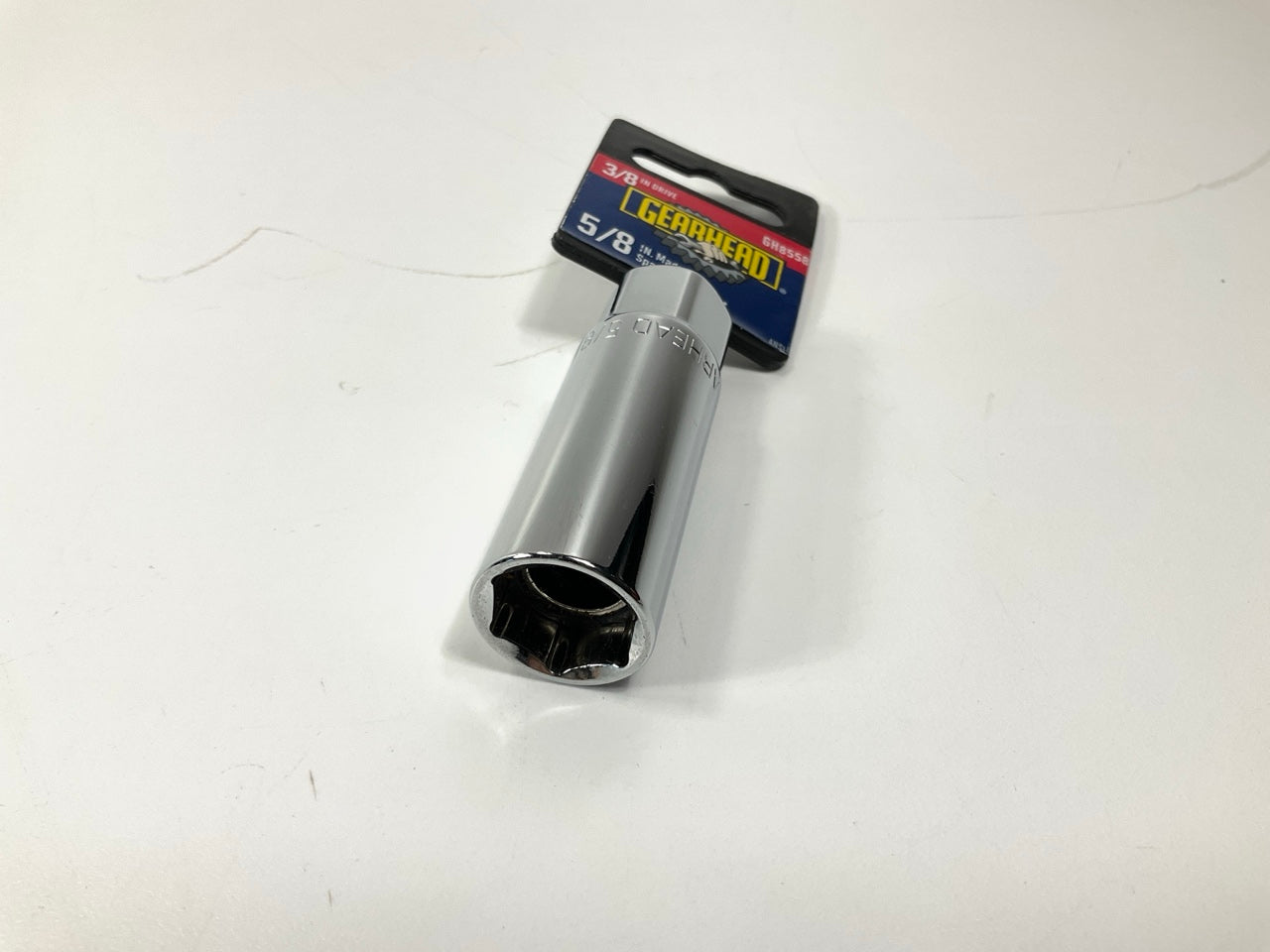 Gearhead GH8558 3/8'' Drive, 5/8'' Magnetic Spark Plug Socket