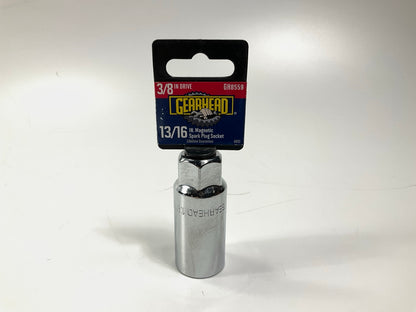 Gearhead GH8559 3/8'' Drive, 13/16'' Magnetic Spark Plug Socket