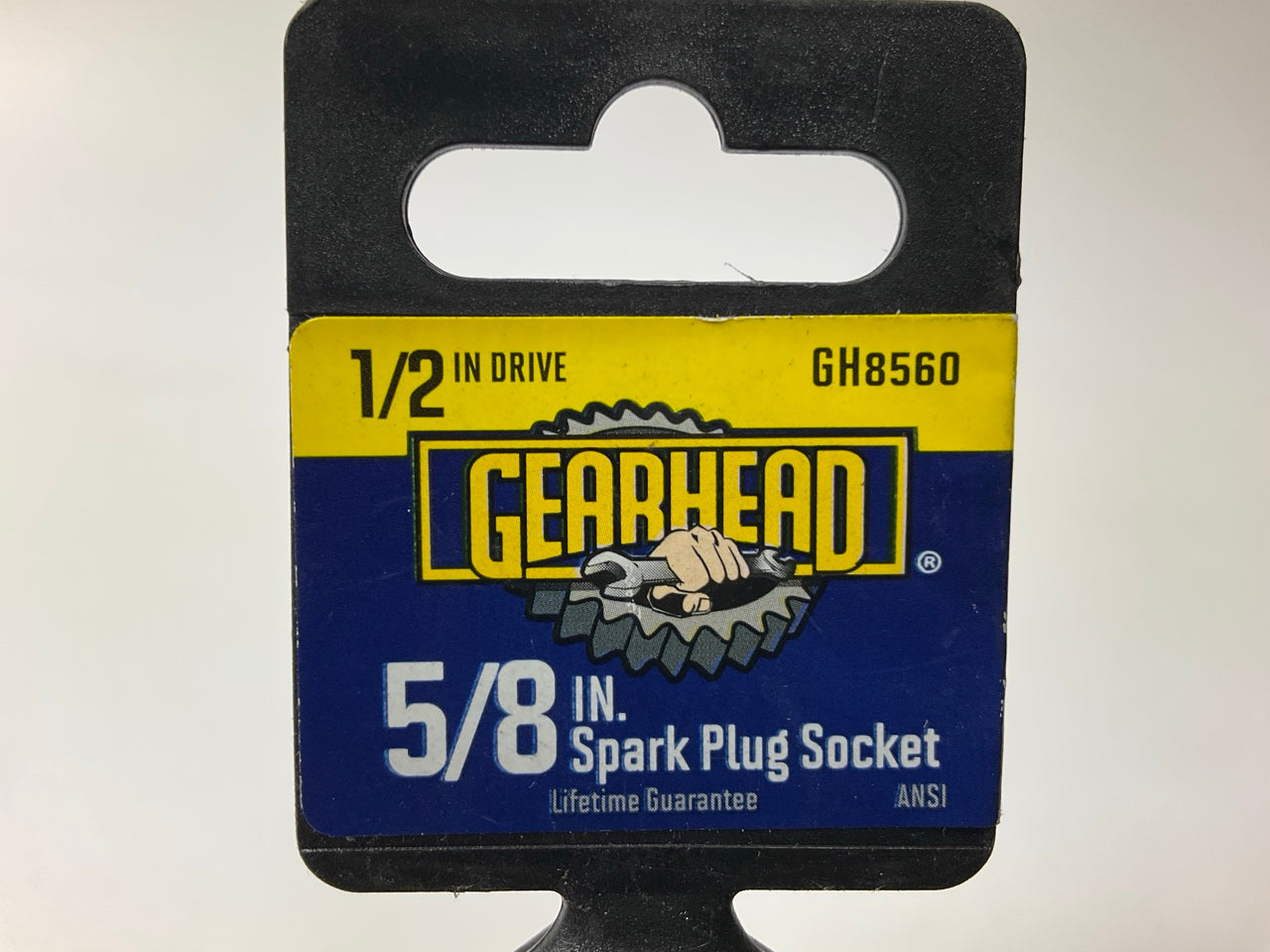 Gearhead GH8560 1/2'' Drive, 5/8'' Deep Spark Plug Socket
