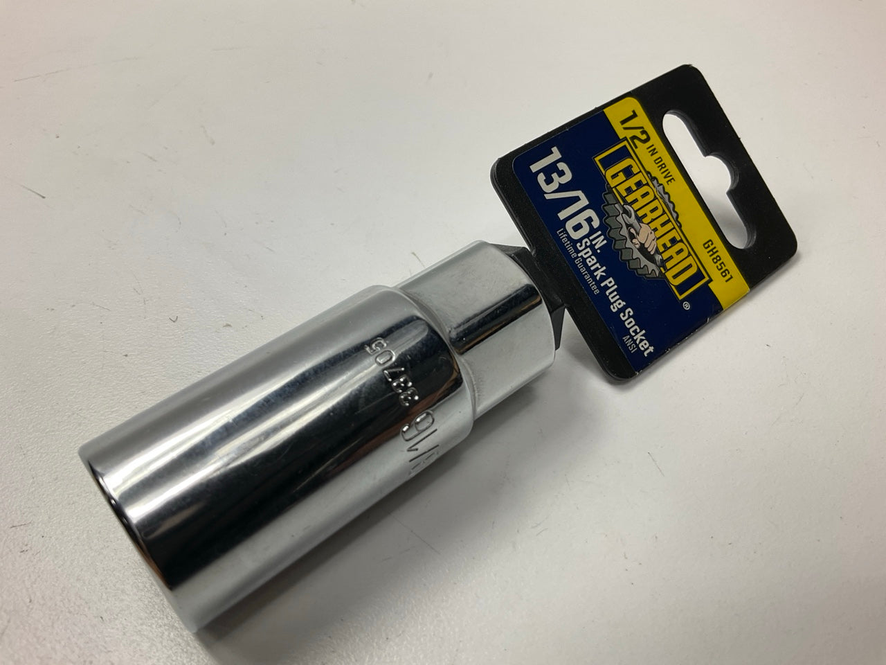 Gearhead GH8561 1/2'' Drive, 13/16'' Spark Plug Socket
