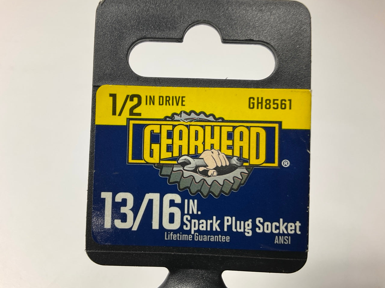 Gearhead GH8561 1/2'' Drive, 13/16'' Spark Plug Socket