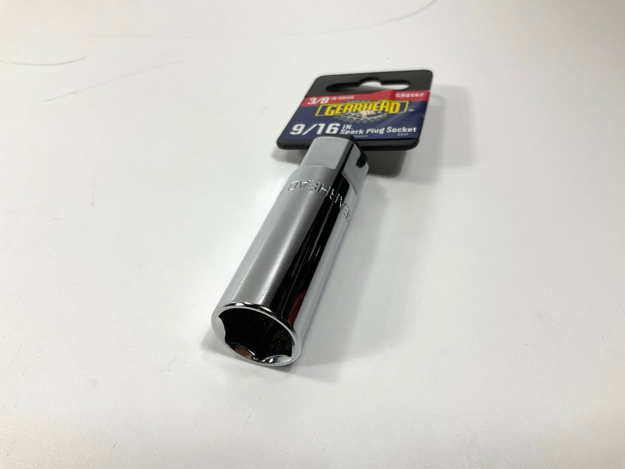 Gearhead GH8562 3/8'' Drive, 9/16'' Spark Plug Socket
