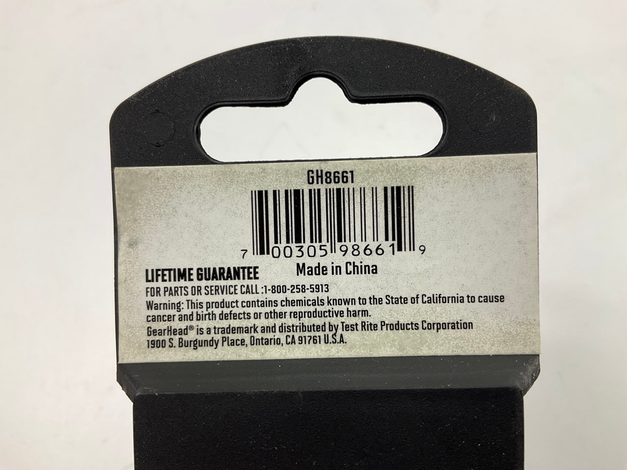 Gearhead GH8661 6'' Long Nose Vise Wrench
