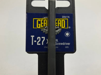 Gearhead GH8776 T-27 X 4'' Torx Screwdriver