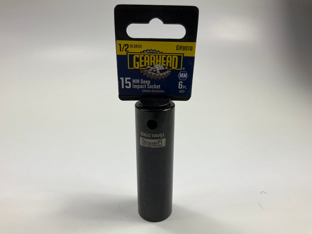 Gearhead GH9010 1/2'' Drive X 15mm Deep Impact 6 Point Socket