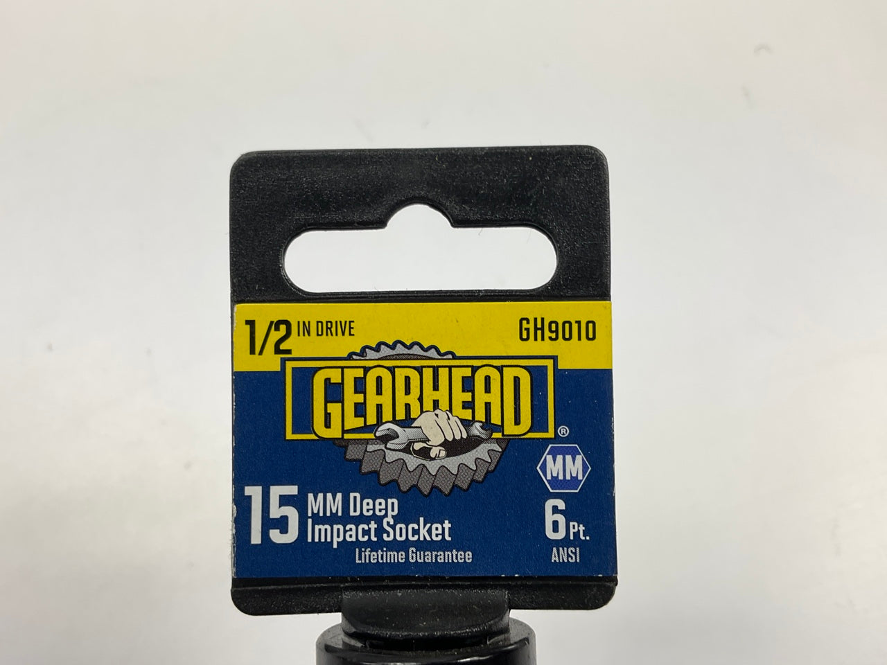 Gearhead GH9010 1/2'' Drive X 15mm Deep Impact 6 Point Socket