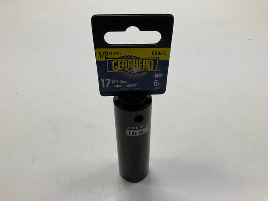 Gearhead GH9011 1/2'' Drive 17MM Deep Impact Socket