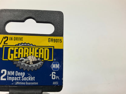 Gearhead GH9015 1/2'' Drive X 22mm Deep Impact Socket, 6 Point