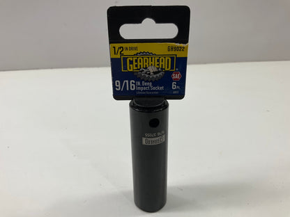 Gearhead GH9022 1/2'' Drive, 9/16'' Deep Impact Socket