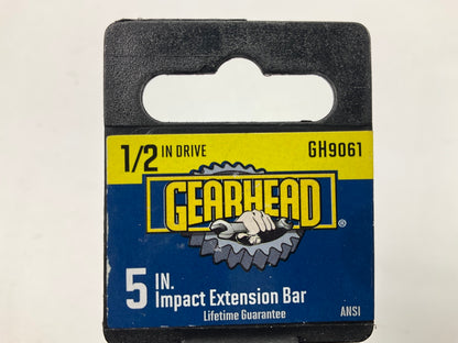 Gearhead GH9061 1/2'' Drive X 5'' Impact Extension Bar