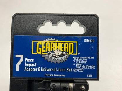 MISSING 1/2'' SOCKET Gearhead GH9120 Impact Adapter & Universal Joint Set 7-Piece
