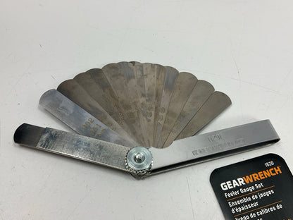 Gearwrench 162D 15 Blade SAE/Metric Feeler Gauge 0.002- 2.025'' (0.051 - 0.635mm)