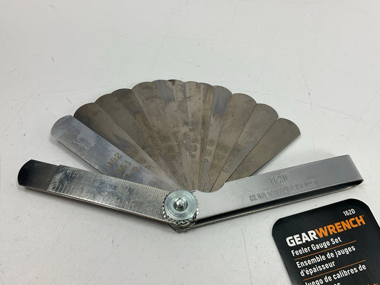 Gearwrench 162D 15 Blade SAE/Metric Feeler Gauge 0.002- 2.025'' (0.051 - 0.635mm)