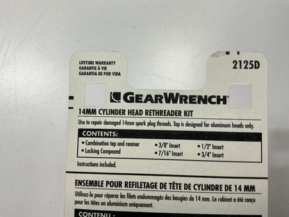 GearWrench 2125D 14mm Cylinder Head Rethreader Kit