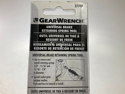 Gearwrench 2774D Universal Brake Shoe Retaining Spring Tool