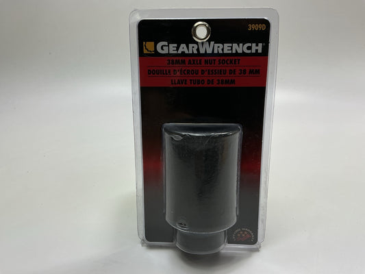 GearWrench 3909D  1/2 Drive, 6 Point 38mm Axle Lock Nut Socket - GM And Ford