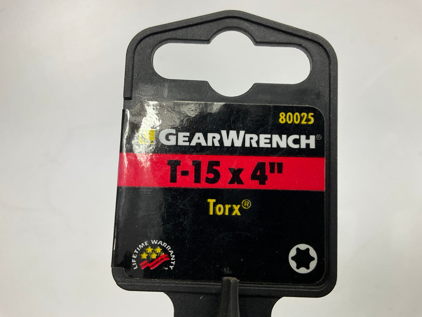 Gear Wrench T15 X 4 In. Torx Screwdriver 80025