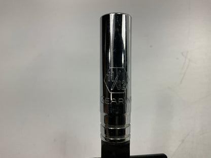 Gearwrench 80120D 11/32'' Deep, 1/4'' Drive, 6 Point SAE Socket