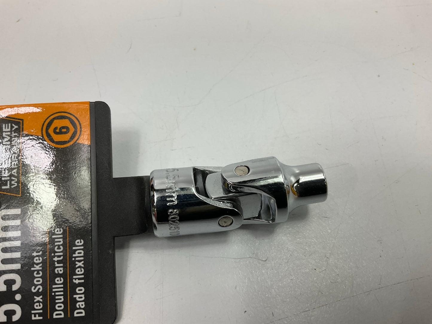 Gearwrench 80251D 1/4'' Drive, 5.5mm, 6 Point  Metric Flex Socket