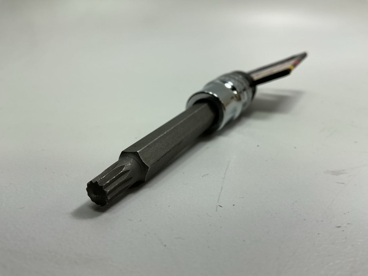 Gearwrench 80449 3/8'' Drive Extra Long Triple Square Bit Metric Socket 6mm
