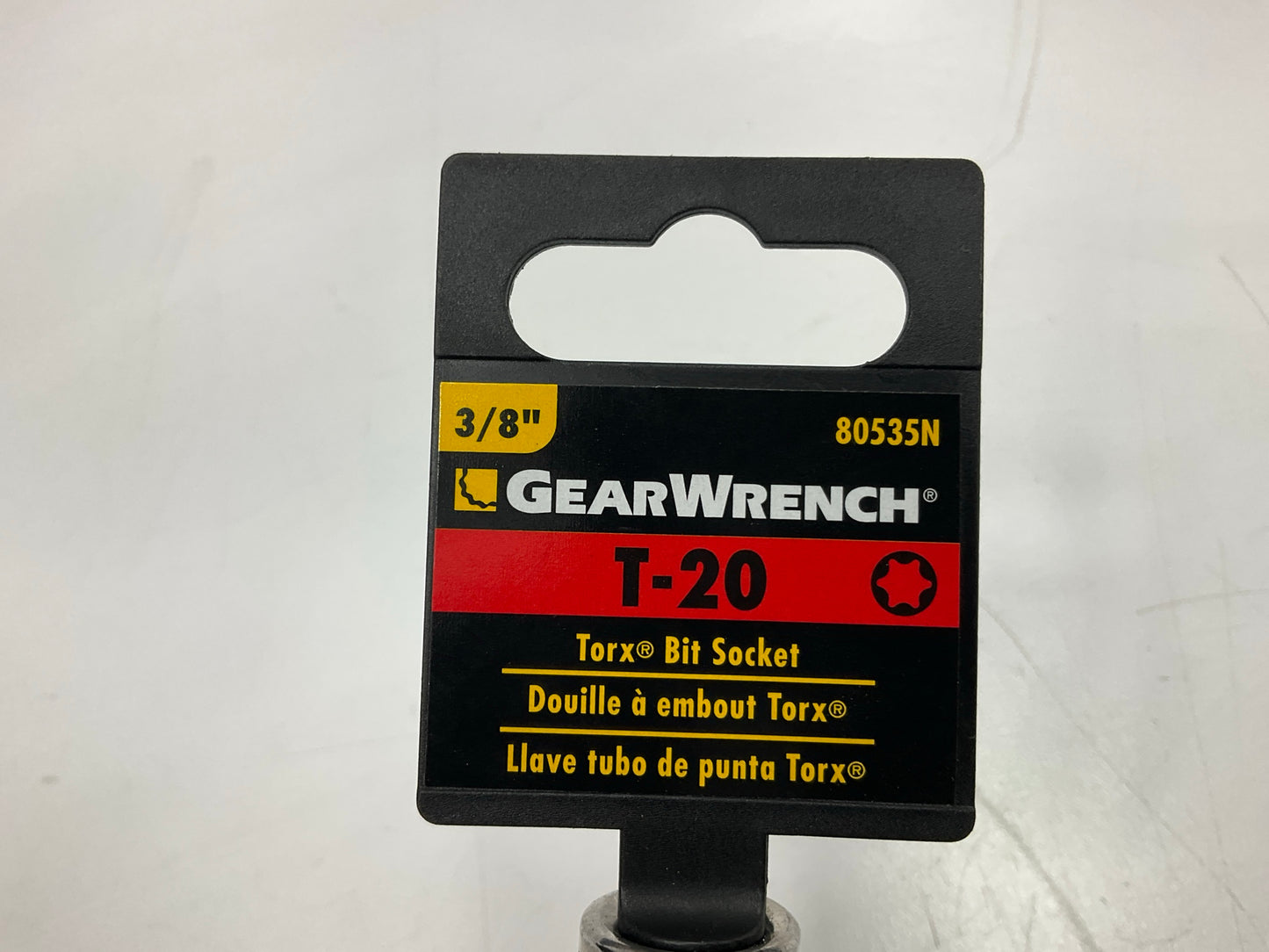 GearWrench 80535N 3/8'' Drive T20 Torx Bit Socket T-20
